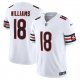 Men's Chicago Bears #18 Caleb Williams Nike White Vapor F.U.S.E. Limited Jersey