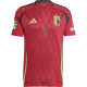 adidas Belgium Kevin De Bruyne Home Jersey w/ Euro 2024 Patches 24/25 (Burgundy)