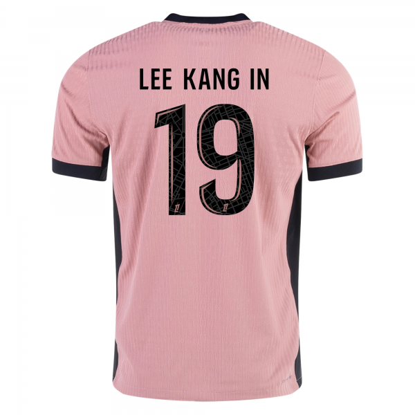 Nike Paris Saint-Germain Authentic Lee Kang-in Third Jersey 24/25 (Rust Pink/Black)