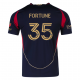 adidas Ajani "Jay" Fortune Atlanta United Home Jersey w/ MLS Patches 25/26 (Red/Black)