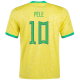 Nike Brazil Pele Home Jersey 24/25 (Dynamic Yellow/Lemon Chiffon/Green Spark)