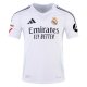 adidas Jude Bellingham Real Madrid Home Jersey w/ La Liga Patches 24/25 (White/Black)