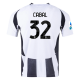 adidas Juventus Juan Cabal Home Jersey w/ Serie A Patch 24/25 (White/Black)