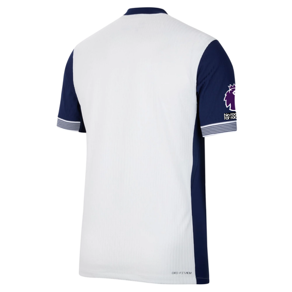 Nike Tottenham Home Jersey w/ EPL + No Room For Racism Patches 24/25 (White/Binary Blue)