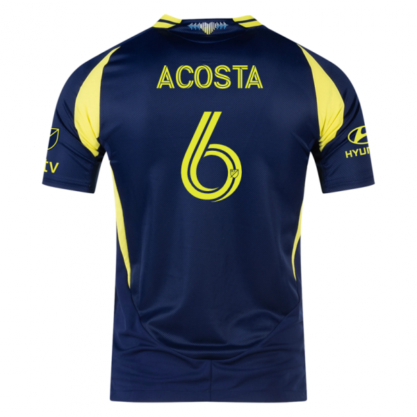 adidas Nashville Bryan Acosta Away Jersey w/ MLS + Apple TV 25/26 (Tena Blue)