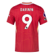 Nike Liverpool Match Darwin Nunez Home Jersey w/ EPL + No Room For Racism Patches 24/25 (Gym Red/Chrome Yellow) (Copy)