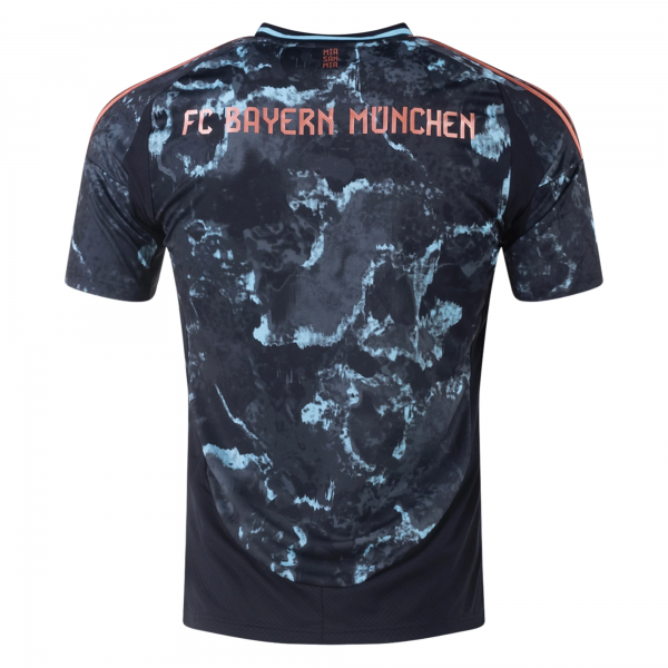 adidas Bayern Munich Away Jersey 24/25 (Black/Copper/Blue)