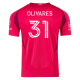 adidas Christian Olivares St. Louis FC Home Jersey 25/26 (Power Pink)