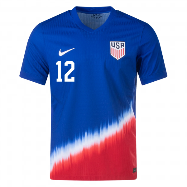 Nike United States Match Miles Robinson Away Jersey 24/25 (Old Royal/Sport Red/White)