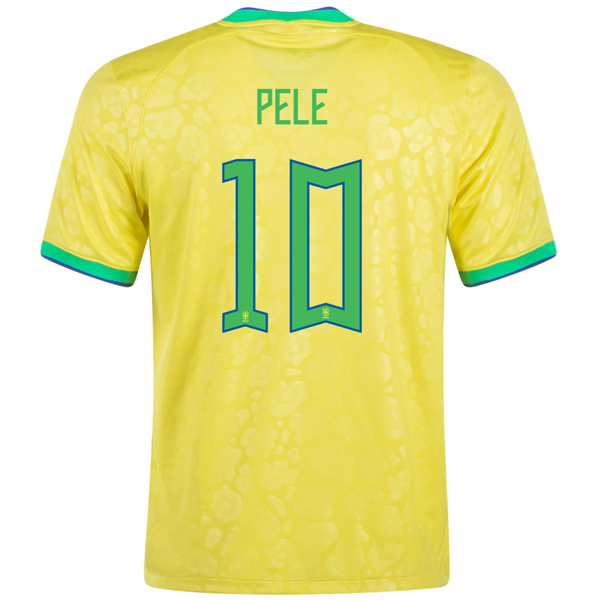Nike Brazil Pele Home Jersey 24/25 (Dynamic Yellow/Lemon Chiffon/Green Spark)