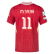 Nike Liverpool Match Mohamed Salah Home Jersey w/ Champions League Patches 24/25 (Gym Red/Chrome Yellow)