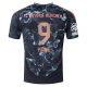 adidas Bayern Munich Harry Kane Away Jersey w/ Champions League Patches 24/25 (Black/Copper/Blue)