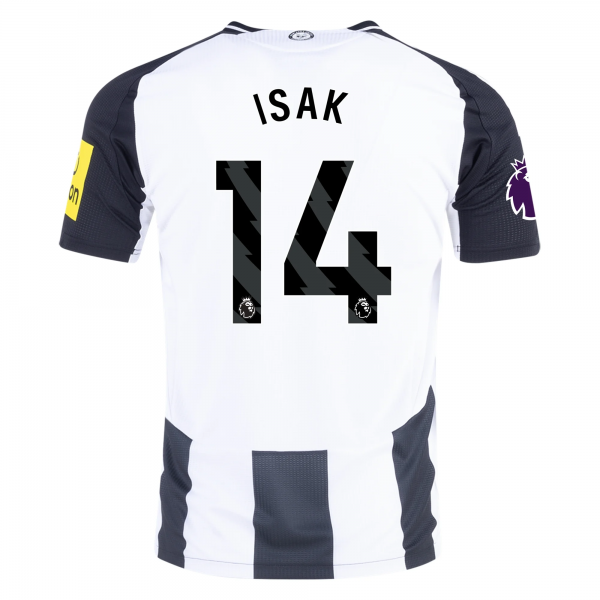 Adidas Newcastle United Alexander Isak Home Jersey w/ EPL Patch 24/25 (Black/White)