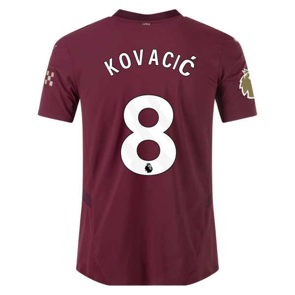 Puma Manchester City Mateo Kovačić Third Jersey w/ EPL + Club World Cup Patch 24/25 (Dark Jasper)