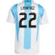 adidas Argentina Lautaro Martinez Home 24/25 (White/Blue Burst)