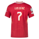 Nike Liverpool Match Luis Díaz Home Jersey w/ Champions League Patches 24/25 (Gym Red/Chrome Yellow)