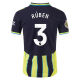 Puma Manchester City Rúben Dias Away Jersey w/ EPL + Club World Cup Patch 24/25 (New Navy/Yellow Glow)