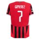 Puma AC Milan Authentic Santi Gimenez Home Jersey w/ Champions League Patches 24/25 (Puma Red/Puma Black)
