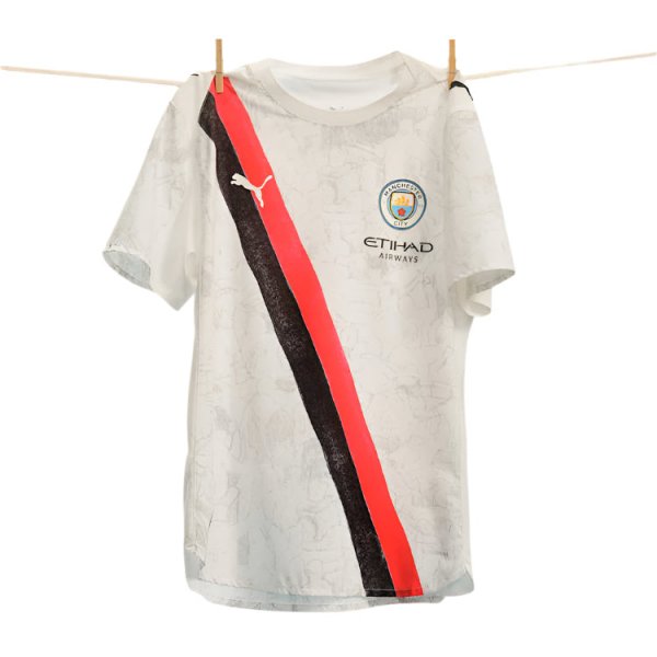 Puma Manchester City 25/26 Kid Super Jersey (Puma White/Puma Black)