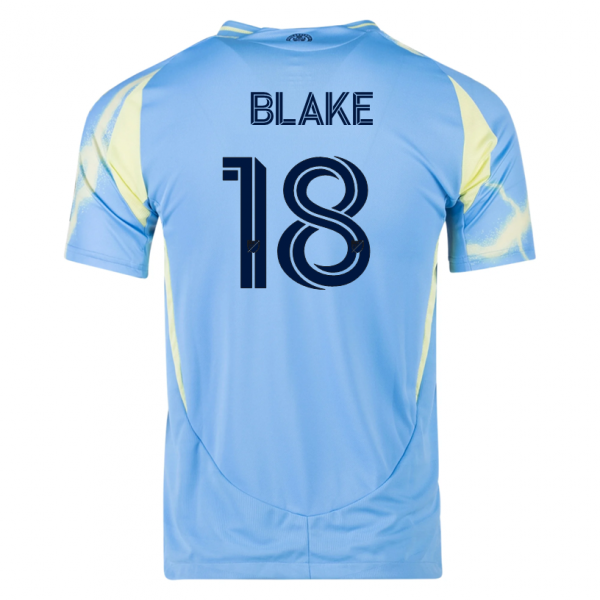 adidas Philadelphia Union Andre Blake Away Jersey 25/26 (Blue/Yellow)