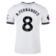 adidas Manchester United Bruno Fernandes Third Jersey w/ EPL Patch 24/25 (Off White)