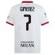 Puma AC Milan Santi Gimenez Away Jersey w/ Champions League Patches 24/25 (Puma White)