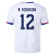 Nike Mens United States Miles Robsinson Match Home Jersey 24/25 (White/Obsidian)