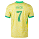 Nike Brazil Vini Jr. Home Jersey 24/25 (Dynamic Yellow/Lemon Chiffon/Green Spark)