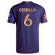 adidas Edwin Cerrillo LA Galaxy Away Jersey w/ MLS + Apple TV + RBC Sponsor 25/26 (Purple)