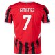 Puma AC Milan Santi Gimenez Home Jersey w/ Serie A Patch 24/25 (Puma Red/Puma Black)