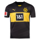 Puma Borussia Dortmund Karim Adeyemi Away Jersey w/ Bundesliga Patch 24/25 (Puma Black/Faster Yellow)