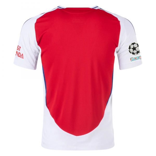 adidas Arsenal Home Jersey w/ Champions League Patches 24/25 (Better Scarlet/White)