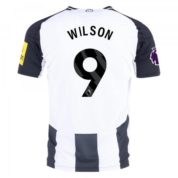 Adidas Newcastle United Callum Wilson Home Jersey w/ EPL Patch 24/25 (Black/White)