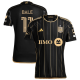 adidas LAFC Gareth Bale Home Jersey w/ MLS + Apple TV + Ford Patches 24/25 (Black/Gold)
