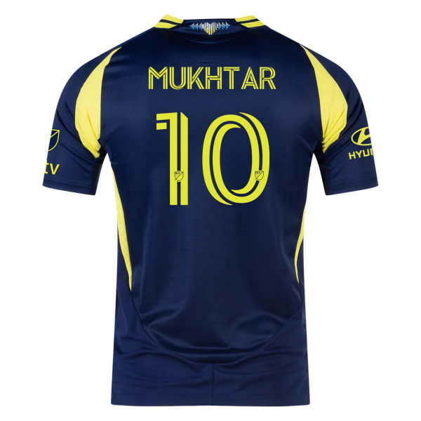 adidas Nashville Hany Mukhtar Away Jersey w/ MLS + Apple TV 25/26 (Tena Blue)