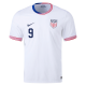 Nike Mens United States Jesus Ferreira Match Home Jersey 24/25 (White/Obsidian)