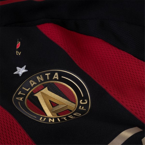 adidas Atlanta United Home Jersey w/ MLS Patches 25/26 (Red/Black)