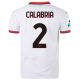 Puma AC Milan Davide Calabria Away Jersey w/ Series A Patch 24/25 (Puma White)