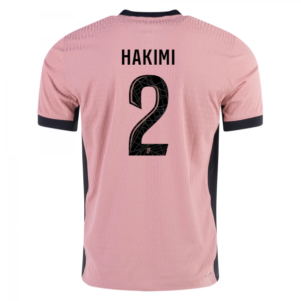 Nike Paris Saint-Germain Achraf Hakimi Third Jersey 24/25 (Rust Pink/Black)