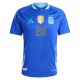 adidas Argentina Alexis Mac Allister Away Jersey 24/25 (Lucid Blue/Blue Burst)