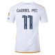adidas LA Galaxy Gabriel Pec Home Jersey w/ MLS + Apple TV Patches 24/25 (White/Yellow/Navy)