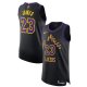 Men's Unisex Los Angeles Lakers #23 LeBron James Nike Black 2025/26 Authentic City Edition Jersey