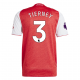 adidas Kieran Tierney Arsenal FC Home Jersey 25/26 w/ EPL Patch (Better Scarlet/White)