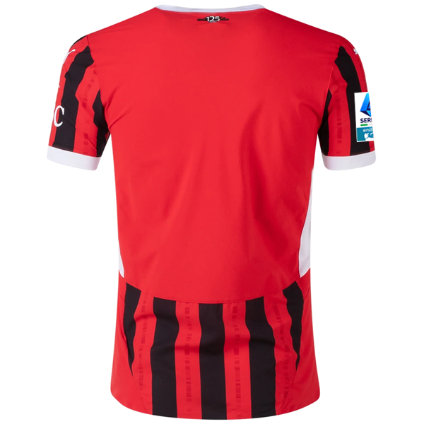 Puma AC Milan Home Jersey w/ Serie A Patch 24/25 (Puma Red/Puma Black)