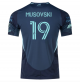 adidas Danny Musovski Seattle Sounders Away Jersey 25/26 w/ MLS Patches & Sponsor (Aura Ink)