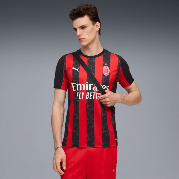 AC Milan Puma 2025/26 Home Replica Jersey - Red