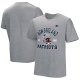 Men's New England Patriots  Gray Tackle Adaptive T-Shirt