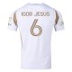 adidas Igor Jesus LAFC Away Jersey w/ MLS + Apple + Ford Logo 25/26 (White/Gold)