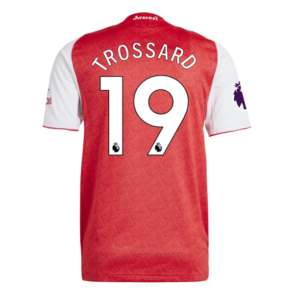 adidas Leandro Trossard Arsenal FC Home Jersey 25/26 w/ EPL Patch (Better Scarlet/White