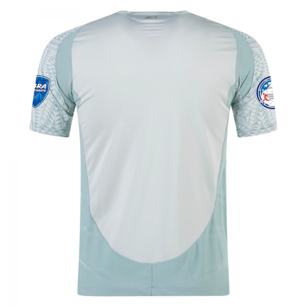 adidas Mexico Away Jersey w/ Copa America 2024 Patches 24/25 (Linen Green)
